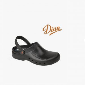 Dian Eva Plus Αντιολισθητικό Unisex Σαμπό Μαύρο