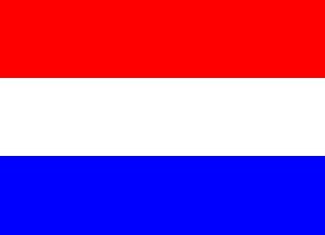 Σημαία Ολλανδίας Από Πλεκτό Πολυεστέρα Με Διπλές Ραφές (γαζιά)