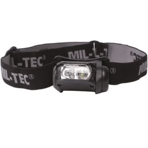 Mil-Tec Φακός Κεφαλής Led 4 Colour