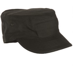 Mil-Tec Jockey BDU Field Cap Rip-Stop Black